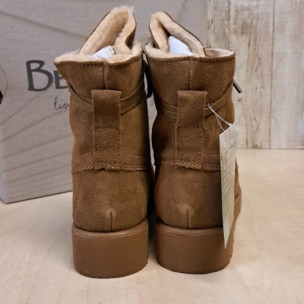 BEARPAW Krista Youth Boots in Hickory Size 3 - Picture 7 of 12